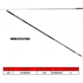 Captain 1090 Torch Pole 40T 900 cm Karbon Göl Kamışı