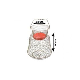 Captain 12 mm 25x35 cm Göz Şamandralı Tel Livar Balık Sepeti