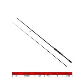 Captain 1444 10 30 gr Atar Dynamic Spin 240 cm 2 Parça Spin Kamış