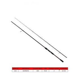 Captain 1447 10 30 gr Atar 240 cm Sea Bass Game 2 Parça Spin Kamış