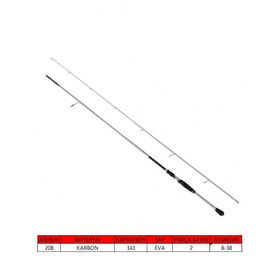 Captain 1450 8-38 gr 240 cm 2 Parça Fukushı Spın