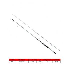 Captain 1450 8-38 gr 240 cm 2 Parça Fukushı Spın