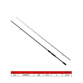 Captain 1452 Palermo Spin 12 35 gr Atar 270 cm 2 Parça Spin Kamış