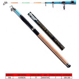 Captain 1473 100 200 GR Atar 240 CM Spider King Teleskopik Kamış