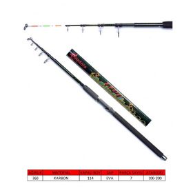 Captain 1500 100-200 gr 170 cm Camelon Kamış