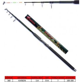 Captain 1500 Camelon 100-200 gr Atar 350 cm Teleskopik Kamış