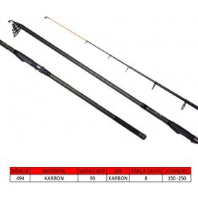 Captain 1504 150 250 gr Atar 450 cm Matrix Elite Tele Surf Kamış