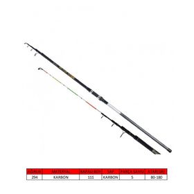 Captain 1525 80 180 gr Atar 300 cm Cast Strong Tele Surf Kamış