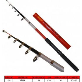 Captain 1605 80 120 gr Atar 270 cm Alfa Teleskopik Kamış