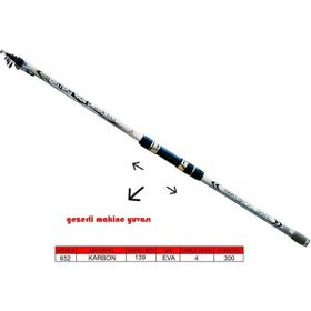 Captain 1693 300 GR Atar Kawasaki 500 CM Tele Surf Cast Kamış