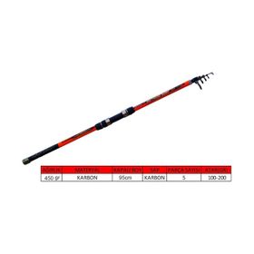 Captain 1696 100-200 gr Atar Method 390 cm Tele Surf Kamış