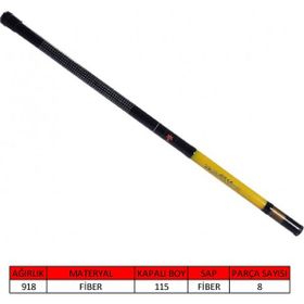 Captain 2072 Toma Havk Pole 800 cm Aparatlı Göl Kamışı