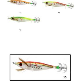 Captain 3000 7.5 cm 12 Example Squid Kalamar Zokası