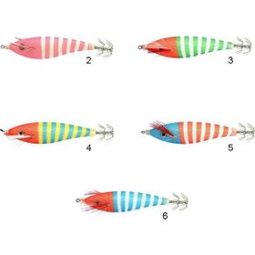 Captain 3004 8 cm Zebra Squid Kalamar Zokası