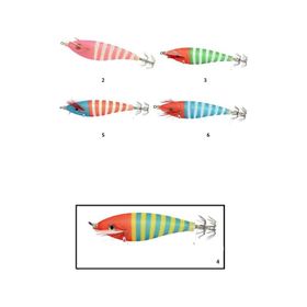 Captain 3004 8 cm Zebra Squid Kalamar Zokası
