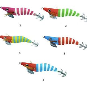 Captain 3005 10 cm Striped Body Squid Kalamar Zokası