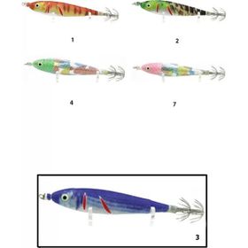 Captain 3006 8 cm 3 Bomberto Mini Squid Kalamar Zokası