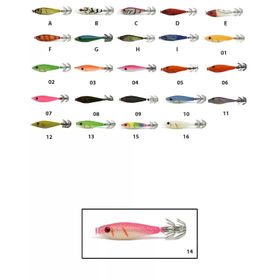 Captain 3007 6 cm 14 Metsuki Squid Kalamar Zokası