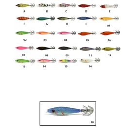 Captain 3007 6 cm Metsuki Squid Renk : 10 Kalamar Zokası