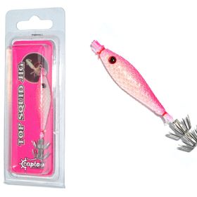 Captain 3007 Metsuki Soft Squid 5 cm Color 14 Kalamar Zokası