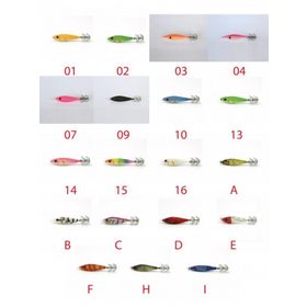 Captain 3007 Metsuki Squid 5 cm Kalamar Zokası