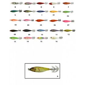 Captain 3007 Metsuki Squid A 5 cm Kalamar Zokası