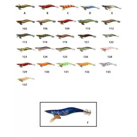 Captain 3014 12 cm F Crazy Squid Size 3.5 Kalamar Zokası
