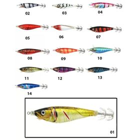 Captain 3015 Toto Zogga Squid 01 7 cm Kalamar Zokası