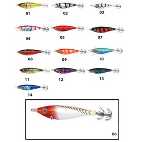 Captain 3015 Toto Zogga Squid 06 7 cm Kalamar Zokası