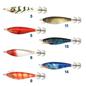 Captain 3015 Zokkaa Toto Squid 7 cm Color 13 Kalamar Zokası