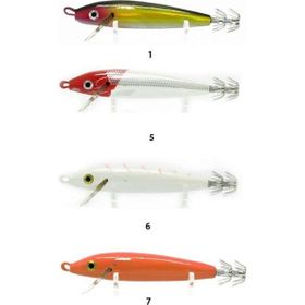 Captain 3024 6 Lures Squid 10 cm Kalamar Zokası