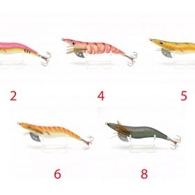 Captain 3025 12 cm 4 Different Squid Size 3.5 Kalamar Zokası