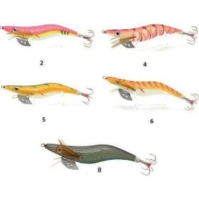 Captain 3025 12 cm 6 Different Squid Size 3.5 Kalamar Zokası