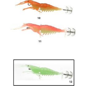 Captain 3026 Silikon Shrimp Squid 10 10 cm Kalamar Zokası