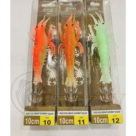 Captain 3026 Silikon Shrimp Squid 12 10 cm Kalamar Zokası