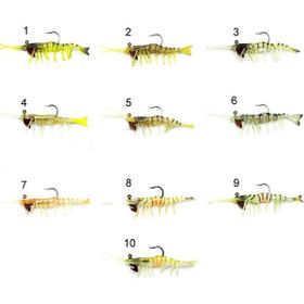 Captain 3049 Magic Shrimp 3D Silikon Karides 76 mm 5.5 gr COL:02 Suni Yem