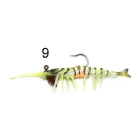 Captain 3049 Magic Shrimp 3D Silikon Karides 76 mm 5.5 gr COL:09 Suni Yem