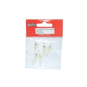 Captain 3050 001 5'li Paket Silikon Karides 4 cm Suni Yem