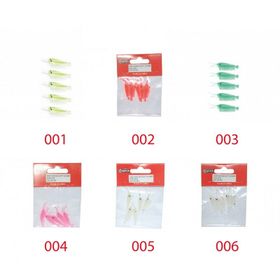 Captain 3050 001 5'li Paket Silikon Karides 4 cm Suni Yem