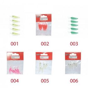 Captain 3050 001 5'li Paket Silikon Karides 4 cm Suni Yem