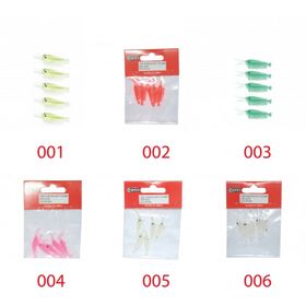 Captain 3050 001 5'li Paket Silikon Karides 4 cm Suni Yem