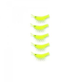 Captain 3051 001 5'li Paket Silikon Karides 3.5 cm Suni Yem