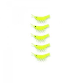 Captain 3051 001 5'li Paket Silikon Karides 3.5 cm Suni Yem