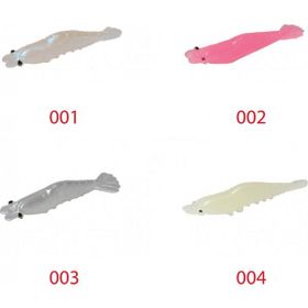 Captain 3056 004 5'li Paket Silikon Karides 8 cm Suni Yem