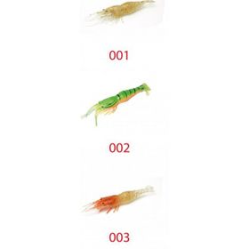 Captain 3057 002 5'li Paket Silikon Karides 6.5 cm Suni Yem