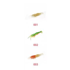 Captain 3057 002 5'li Paket Silikon Karides 6.5 cm Suni Yem