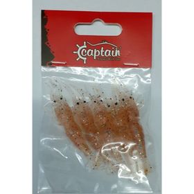 Captain 3057 6.5 cm 5'li Pk Color:001 Soft Shrımp Karides yem