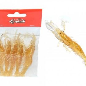 Captain 3061 5'li 10 cm Silikon Karides Suni Yem