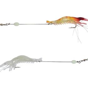 Captain 3063 Set A 2'li Silikon Karides Takım 10 cm Suni Yem