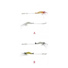 Captain 3063 Set A 2'li Silikon Karides Takım 10 cm Suni Yem
